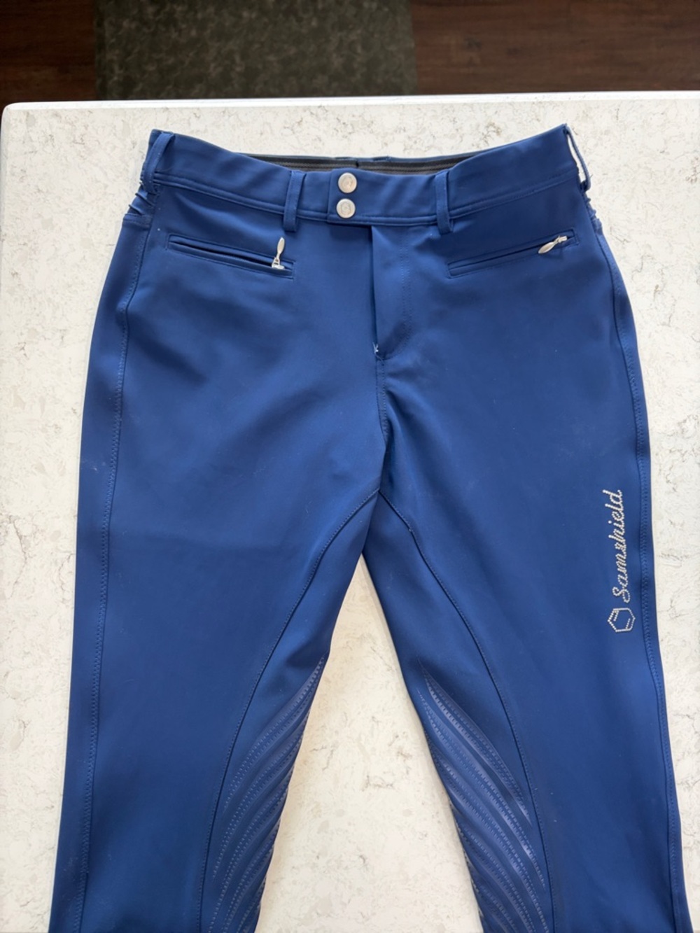 Samshield Women's Royal Blue Riding Breeches